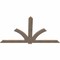Ekena Millwork Redmond Smooth Timber Gable Bracket, Douglas Fir, 84"W x 49"H x 1 1/2"D x 5 1/2"F, 14/12 Pitch GBW084X49X0206RED00SDF - alternate 3